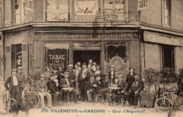 92 - VILLENEUVE LA GARENNE - Quai D´Argenteuil - Villeneuve La Garenne