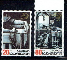 GEORGIE GEORGIA 1999, 125 Ans UPU, 2 Valeurs , Neufs / Mint. R934 - WPV (Weltpostverein)