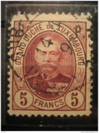 LUXEMBOURG Yvert 76 Officiel Stamp Official Oficial Used Cancel - Service