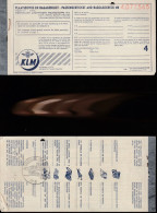 DOC2) KLM ROYAL DUTCH AIRLINES PASSENGER TICKET 1954 LITTLE HOLES STAPPLED - Tickets