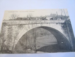 CPA PIERRE BUFFIERE VUE PANORAMIQUE PONT NEUF 1905 - Pierre Buffiere