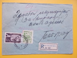 378 - BANATSKO KARADJORDJEVO, KARADORDEVO, STAMP AVIO - Lettres & Documents