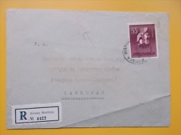 416 - ILIRSKA BISTRICA, STAMP 15 GODINA REPUBLIKE 1960 - Lettres & Documents