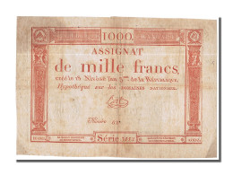 Billet, France, 1000 Francs, 1795, Bert, TTB, KM:A80, Lafaurie:175 - Assignate