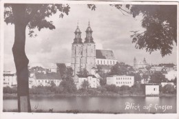 Carte Postale, Blick Auf Gnesen / Gniezno - Posen