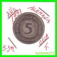 ALEMANIA FEDERAL  MONEDA DE 5 DM  1975-2001 - 5 Mark