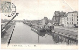 PENICHE - SAINT DENIS - Le Canal - Péniches