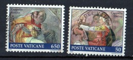 Vatican   1991 MI/ 1030 - 1023  "chapelle Sixtine" - Usados