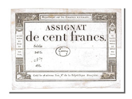 Billet, France, 100 Francs, 1795, Emery, SUP, KM:A78, Lafaurie:173 - Assignate