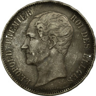 Monnaie, Belgique, Leopold I, 5 Francs, 1853, TTB, Argent, KM:2.1 - 5 Francs