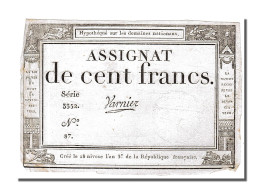 Billet, France, 100 Francs, 1795, Varnier, TTB, KM:A78, Lafaurie:173 - Assignate