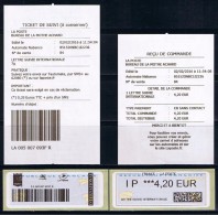 ATM, LETTRE SUIVIE INTERNATIONALE, LV 4.20, NABANCO DE SERIE. PAPIER COINS GRANDS ARRONDIS, N° 55 AU CATALOGUE MICHEL - 2000 « Avions En Papier »