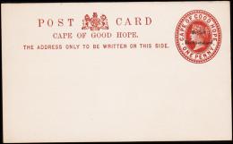 1882. British Bechuanaland POST CARD ONE PENNY CAPE OF GOOD HOPE.  (Michel: ) - JF192895 - Other & Unclassified