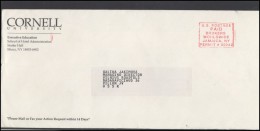 USA 074 Cover Air Mail Postal History Postage Paid Seal - Poststempel