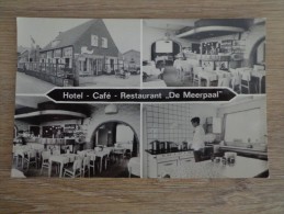 CPA PHOTO  PAYS BAS HOTEL CAFE RESTAURANT DE MEERPAAL MULTI VUES - Dronten