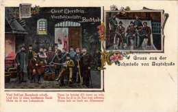 Gruss Aus Der Schmiede Von BUXTEHUDE 1913? Gelaufen - Buxtehude