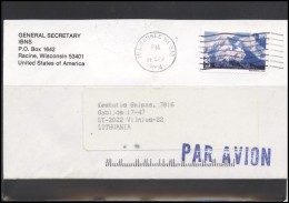 USA 092 Cover Air Mail Postal History Alaska Mt. McKinley Mountains - Poststempel