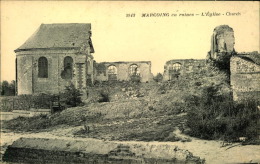 MARCOING EN RUINES L EGLISE - Marcoing