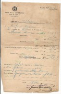 1948 Boat ITALIA 2 Tickets 3rd Class From BARCELONA To BUENOS AIRES - Mundo