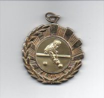 882 I ) Belle Medaille  Billard - 45mm - 22grs Environ - Billard
