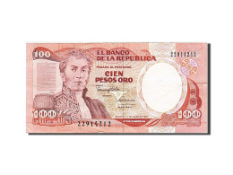 Billet, Colombie, 100 Pesos Oro, 1983-1991, 1990-01-01, KM:426e, TTB - Colombia