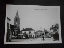 CP - REPRODUCTION- " LE MESNIL SAINT DENIS " -le Centre- - Le Mesnil Saint Denis