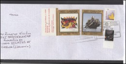 CANADA Postal History Cover Bedarfsbrief CA 093 Air Mail Art Ironwork - Covers & Documents