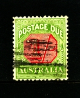 AUSTRALIA - 1909  POSTAGE  DUES  1/ VICTORIAN DESIGN  WMK LARGE CROWN PERF 12x12 1/2  FINE USED SG D69 - Impuestos