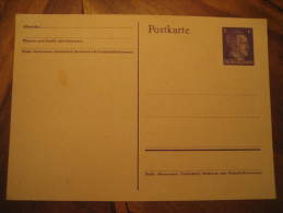 OSTLAND Overprinted Postal Stationery Card Deutsches Reich Poland Germany Occupation Russia - 1941-43 Occupation Allemande