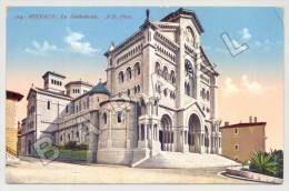 Monaco (Principauté De Monaco) - La Cathédrale - Circulé En 1914 - Kathedraal Van Onze-Lieve-Vrouw Onbevlekt Ontvangen