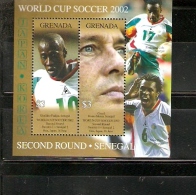 Sud Korea And Japan 2002 Soccer World Cup GRENADA SECOND ROUND SENEGAL - 2002 – Corée Du Sud / Japon