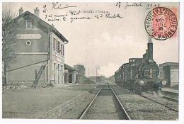 CPA - Neuilly-l'Evêque - La Gare - 1906 - - Neuilly L'Eveque
