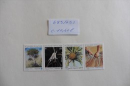 Polynésie Française : Bande  4 TP N° 489/492 Neuve - Collections, Lots & Series
