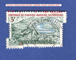 1964 N° 645 BASSINS SUPÉRIEURS OBLITÉRÉ - Plaatfouten & Curiosa