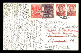 Kingdom Of Yugoslavia - Postcard Sent From Ljubljana To Germany 05.08.1936. On Arrival Readdressed. Interesting. 2 Scans - Cartes-maximum