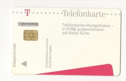 BRD Telefonkarte Telekomt Gültig Bis 03/2005 - Sonstige & Ohne Zuordnung