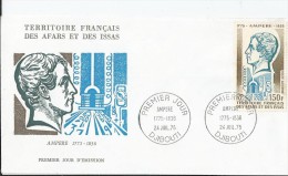 Territoire Français Des Afars Et Des Issas Fdc  24  Juillet 1975   Djibouti - Lettres & Documents