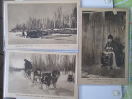 CANADA 7 CARTES POSTALES . MISSIONS  D EXTREME NORD CANADIENS . BELLES ANIMATIONS - Other & Unclassified