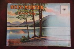 POCHETTE COMPLETE ROCKY MOUNTAIN, NATIONAL PARK - CIRCLE TRIP. - Rocky Mountains