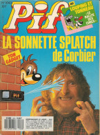 Pif N° 1043 De Mars 1989 - Avec Louping & Tonneau, Les As, Placid & Muzo, Noël & Marie, Révolution 1789. Revue En TBE - Pif & Hercule