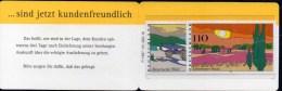 Deutschland Markenheft 1997 BRD Portocard 1943+1945 ** 8€ Moor Im NRW Wald In Bayern Carnet Landscape Booklet Of Germany - Otros & Sin Clasificación