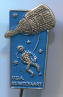 Space Cosmos Spaceship Programe - USA RUIMTEVAART, Vintage Pin Badge - Space