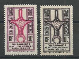 GHADAMES - POSTE AERIENNE - YVERT N° 1/2 ** - COTE = 52 EUROS  - - Nuevos