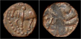 India Nagas Of Narwa Ganapati Naga AE 1/4 Kakini - Indische Münzen