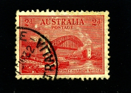 AUSTRALIA - 1932  2d  BRIDGE TYPO  FINE USED  SG 144 - Usados