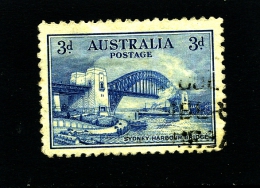 AUSTRALIA - 1932  3d  BRIDGE  FINE USED SG 142 - Usados