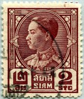 N° Yvert & Tellier 193 - Timbre Du Siam (1928) - U - Roi Prajadhipok - Siam