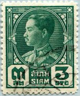 N° Yvert & Tellier 194 - Timbre Du Siam (1928) - U - Roi Prajadhipok - Siam