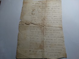 Document De 1745 Venant De La Cour De Gonrieux(région Chimay-Couvin) Pour étude! - ... - 1799