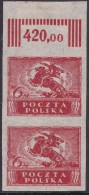 POLAND 1920 Proof Fi 99nz Mint No Gum - Unused Stamps